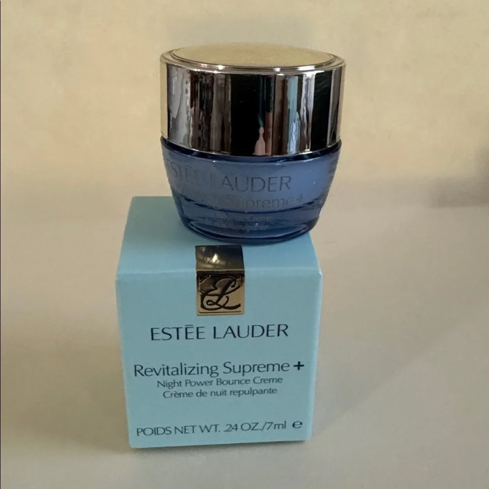 ESTEE LAUDER Revitalizing Supreme+ Night Power Bounce Cream Travel Size 0.24oz - Picture 3 of 14